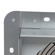 DURAFORCE 12 Inch Shutter Exhaust Fan For Attic Shed Garage Aluminum High Speed 1800CFM