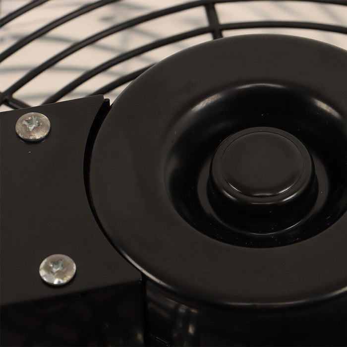 DURAFORCE 12 Inch Shutter Exhaust Fan For Attic Shed Garage Aluminum High Speed 1800CFM