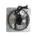 DURAFORCE 12 Inch Shutter Exhaust Fan For Attic Shed Garage Aluminum High Speed 1800CFM