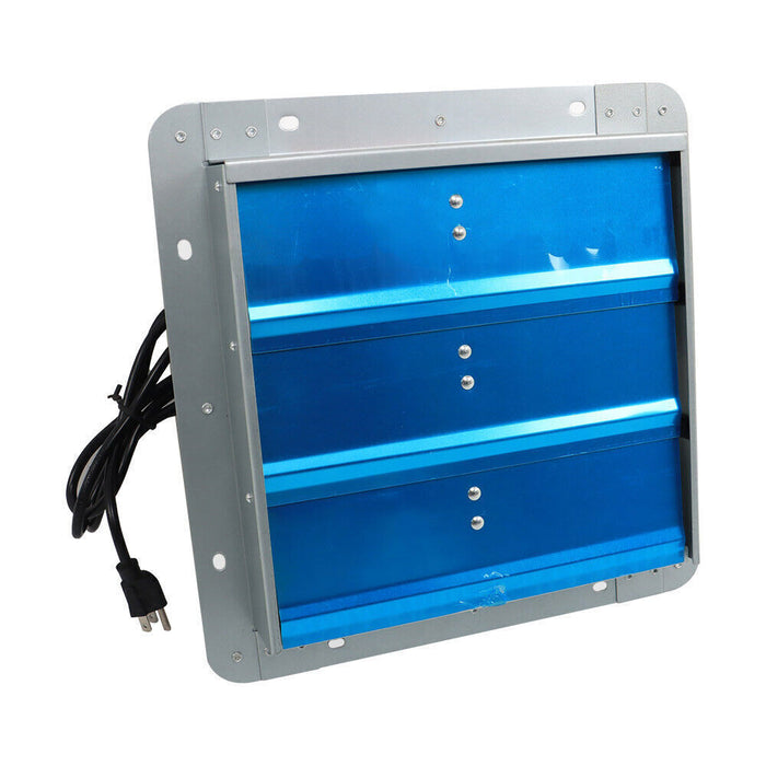 DURAFORCE 12 Inch Shutter Exhaust Fan For Attic Shed Garage Aluminum High Speed 1800CFM