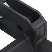 DURAFORCE 42" Clamp on Heavy Duty Debris Fork for Tractor Skid Steer Buckets Trash Forks