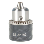 DURAFORCE 5/64'' to 1/2'' Drill Chuck With MT2 Arbor and Key For Mini Metal Lathe