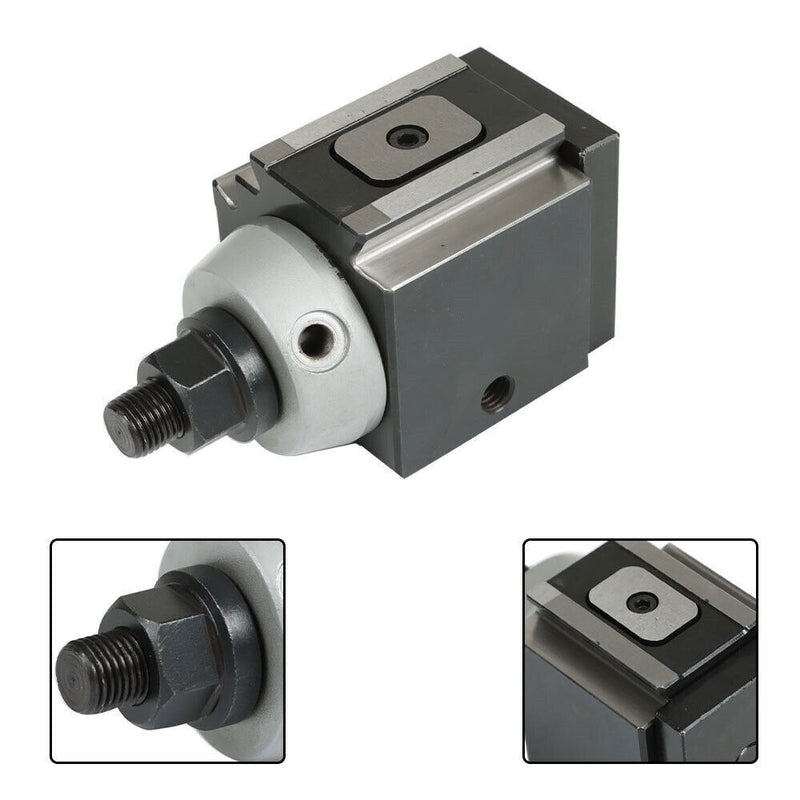 DURAFORCE AXA 250-100 Set Piston Type Quick Change Tool Post Holder For Lathe 6- 12"