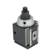 DURAFORCE AXA 250-100 Set Piston Type Quick Change Tool Post Holder For Lathe 6- 12"