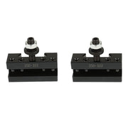 DURAFORCE AXA 250-100 Set Piston Type Quick Change Tool Post Holder For Lathe 6- 12"