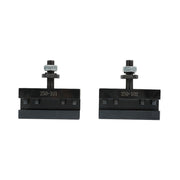 DURAFORCE AXA 250-100 Set Piston Type Quick Change Tool Post Holder For Lathe 6- 12"
