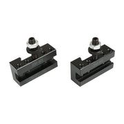 DURAFORCE AXA 250-100 Set Piston Type Quick Change Tool Post Holder For Lathe 6- 12"