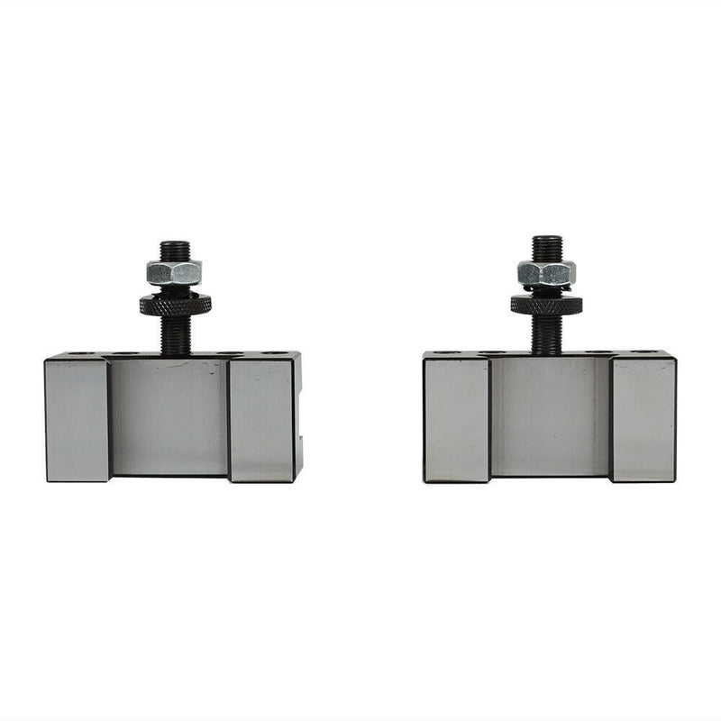 DURAFORCE AXA 250-100 Set Piston Type Quick Change Tool Post Holder For Lathe 6- 12"