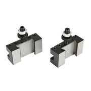 DURAFORCE AXA 250-100 Set Piston Type Quick Change Tool Post Holder For Lathe 6- 12"