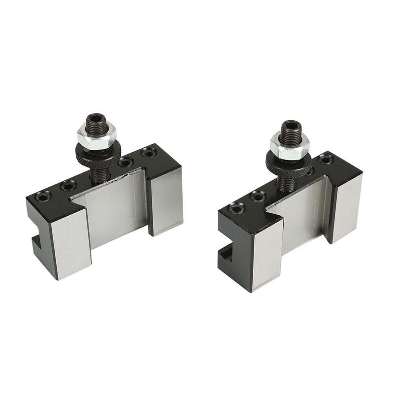 DURAFORCE AXA 250-100 Set Piston Type Quick Change Tool Post Holder For Lathe 6- 12"