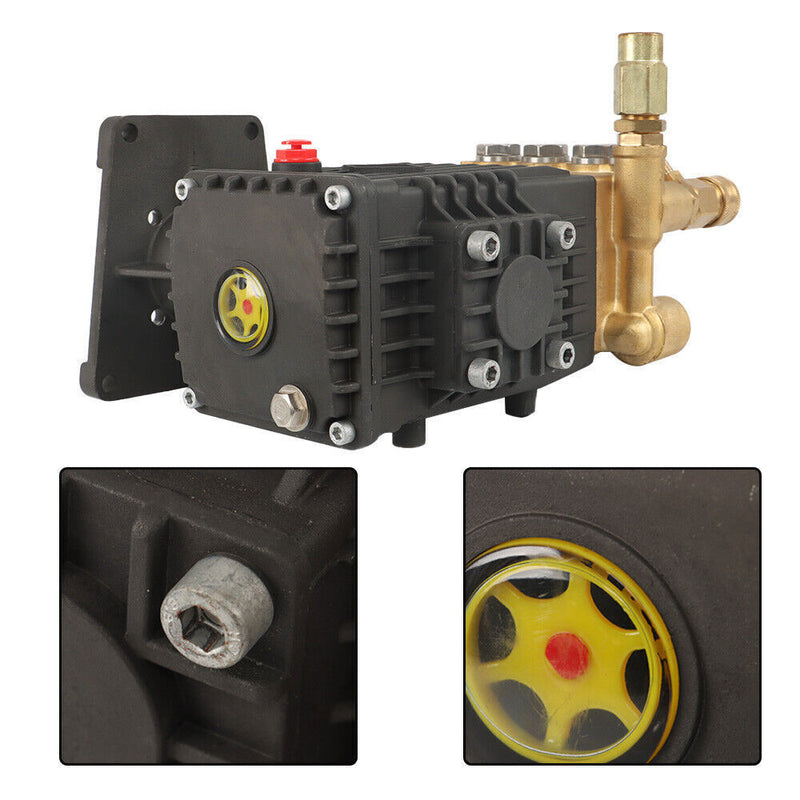 DURAFORCE Washer Pump 1" Shaft 4 GPM Pressure Washer Pump Power Horizontal 4400 PSI