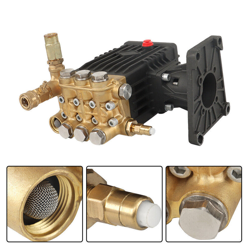 DURAFORCE Washer Pump 1" Shaft 4 GPM Pressure Washer Pump Power Horizontal 4400 PSI