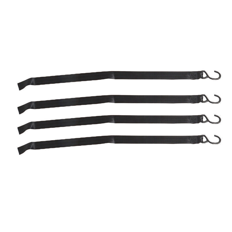 DURAFORCE 42" x 50" 1100lb Heavy Duty Cargo Net w/Cam Buckles & S-Hooks For Pickup Trucks