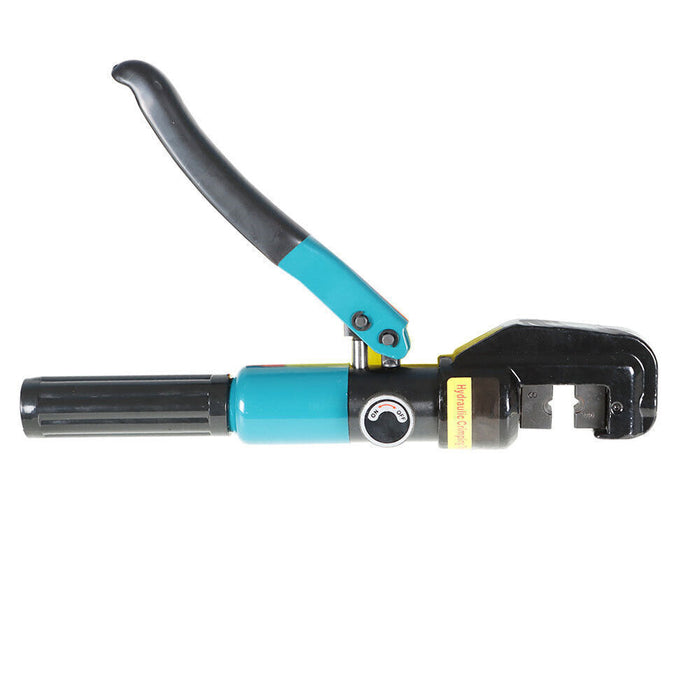 DURAFORCE 10T Hydraulic Crimper Crimping Tool Wire Battery Cable Lug Terminal W/ 9 Dies