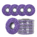 DURAFORCE 10Pcs 4-1/2"x7/8" Strip Remove Scaling Discs Stripping Wheel For Angle Grinders