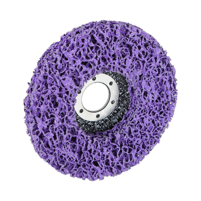 DURAFORCE 10Pcs 4-1/2"x7/8" Strip Remove Scaling Discs Stripping Wheel For Angle Grinders