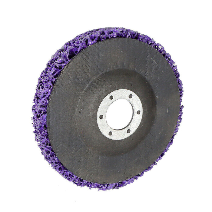 DURAFORCE 10Pcs 4-1/2"x7/8" Strip Remove Scaling Discs Stripping Wheel For Angle Grinders