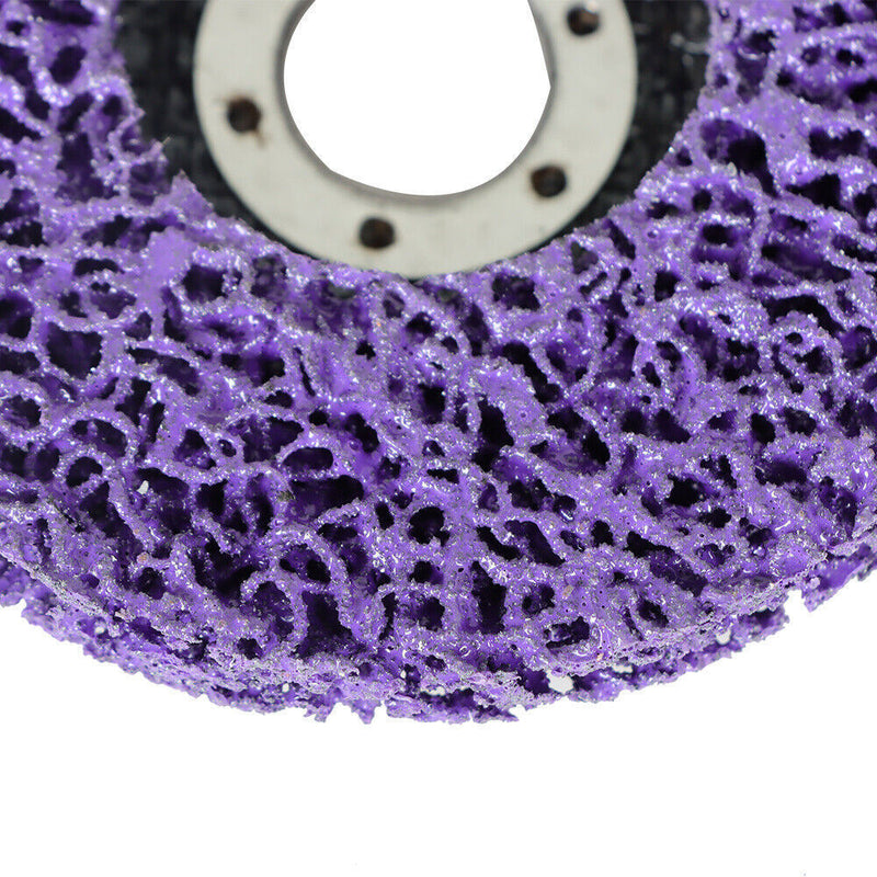 DURAFORCE 10Pcs 4-1/2"x7/8" Strip Remove Scaling Discs Stripping Wheel For Angle Grinders