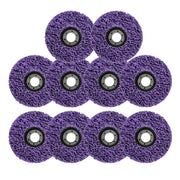 DURAFORCE 10Pcs 4-1/2"x7/8" Strip Remove Scaling Discs Stripping Wheel For Angle Grinders