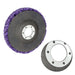DURAFORCE 10Pcs 4-1/2"x7/8" Strip Remove Scaling Discs Stripping Wheel For Angle Grinders