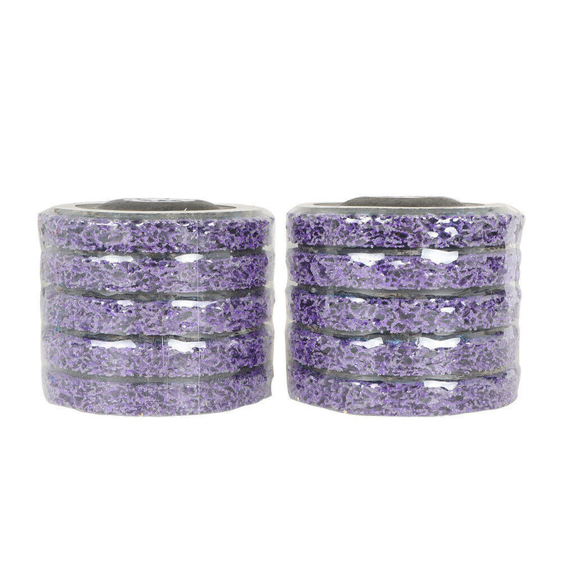 DURAFORCE 10Pcs 4-1/2"x7/8" Strip Remove Scaling Discs Stripping Wheel For Angle Grinders
