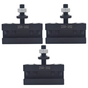 DURAFORCE 3× NEW 6-12" AXA 2# Quick Change Tool Post Boring Turning Holder 250-102
