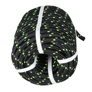 DURAFORCE 1/2" × 200' Bull Rope Double Braid Polyester Rope 6180Lbs Breaking Strength