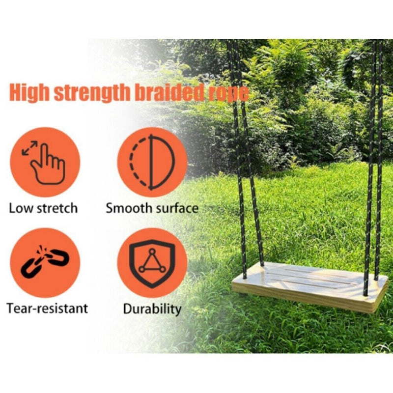 DURAFORCE 1/2" × 200' Bull Rope Double Braid Polyester Rope 6180Lbs Breaking Strength