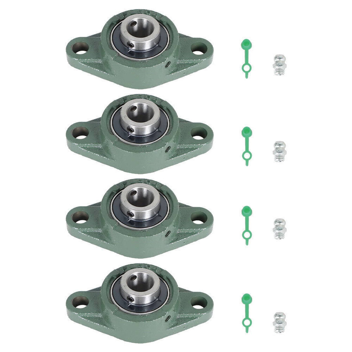 Lot De 6 Paliers à Semelle Auto-aligneurs UCFL204-12 - Alésage 3/4 - Marque Handdo - Garantie 1 An