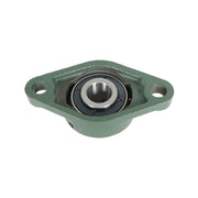 DURAFORCE 4PCS UCFL204-12 Solid Pillow Block Flange Mounted Bearing 3/4" Bore 2 Bolt