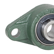 DURAFORCE 4PCS UCFL204-12 Solid Pillow Block Flange Mounted Bearing 3/4" Bore 2 Bolt