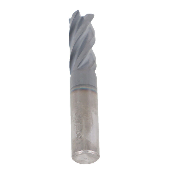 DURAFORCE 1/2" 4 Flute VARIABLE HELIX Carbide End Mill 3" Overall Length- TiALN COATED US