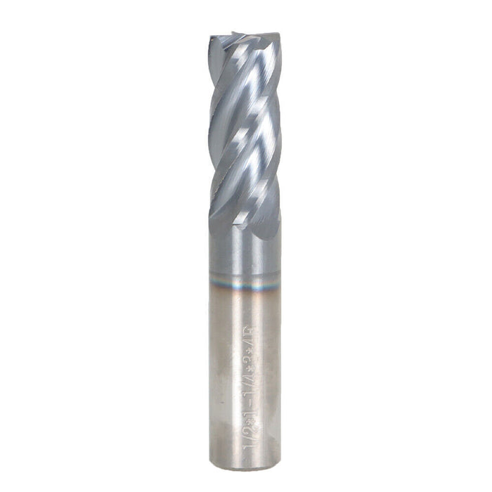 DURAFORCE 1/2" 4 Flute VARIABLE HELIX Carbide End Mill 3" Overall Length- TiALN COATED US
