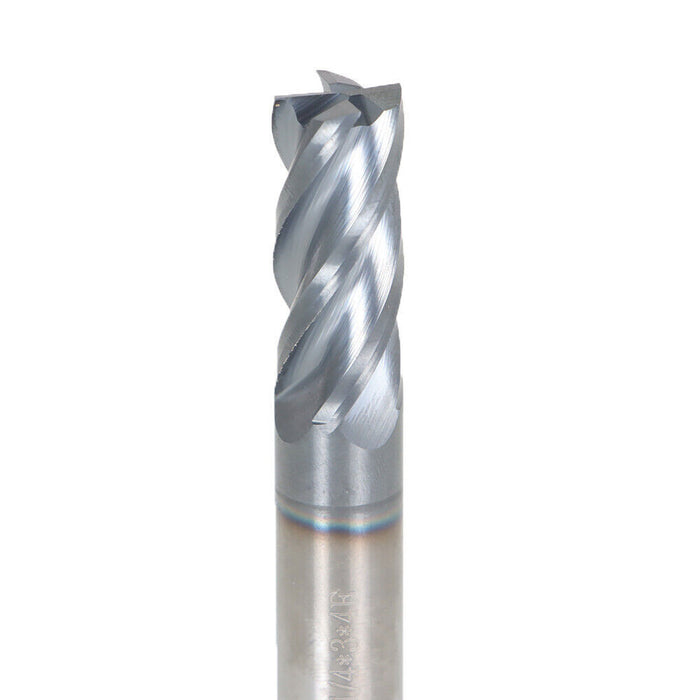 DURAFORCE 1/2" 4 Flute VARIABLE HELIX Carbide End Mill 3" Overall Length- TiALN COATED US
