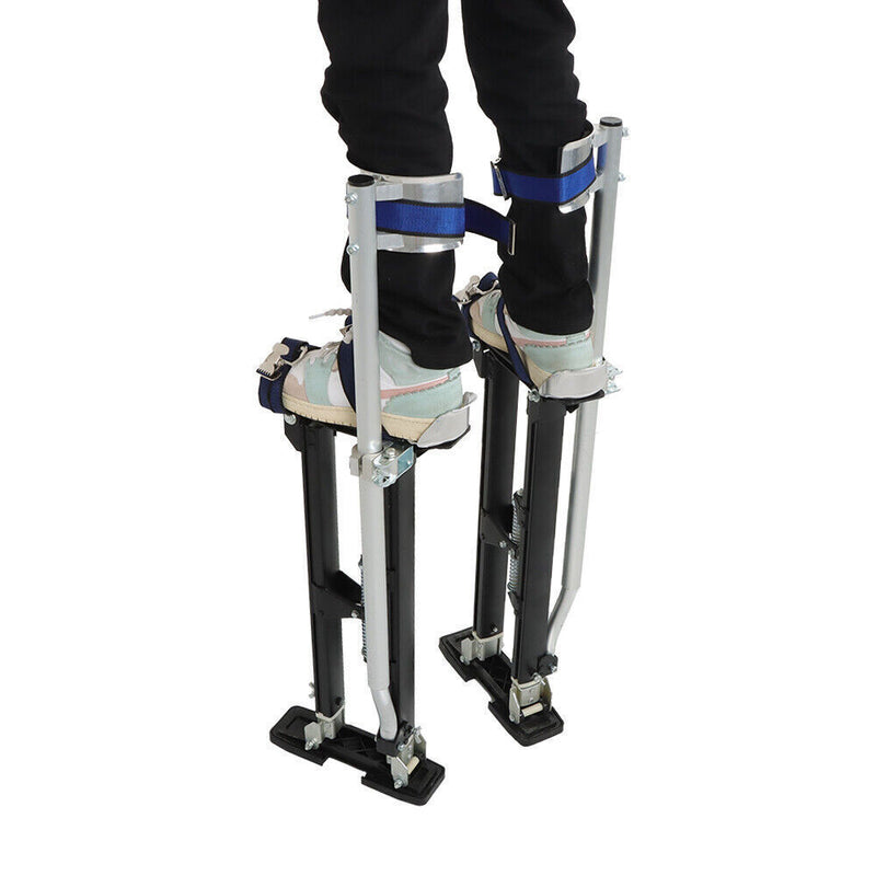 DURAFORCE 24Inch - 40Inch Aluminum Stilt Drywall Painting Stilts For Painter Taping Tools