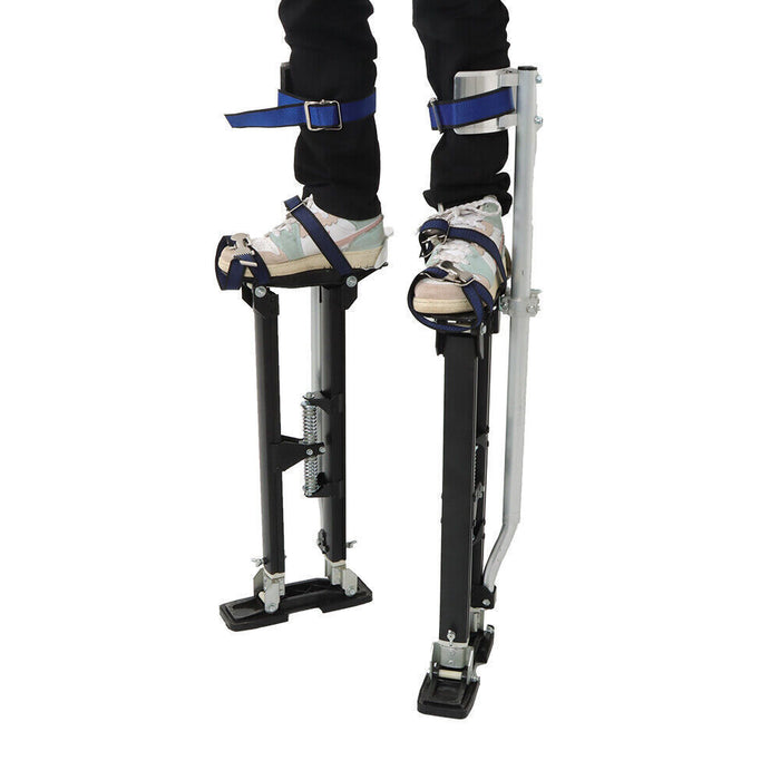 DURAFORCE 24Inch - 40Inch Aluminum Stilt Drywall Painting Stilts For Painter Taping Tools