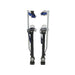 DURAFORCE 24Inch - 40Inch Aluminum Stilt Drywall Painting Stilts For Painter Taping Tools
