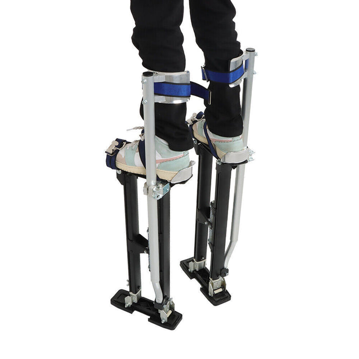 DURAFORCE 24Inch - 40Inch Aluminum Stilt Drywall Painting Stilts For Painter Taping Tools