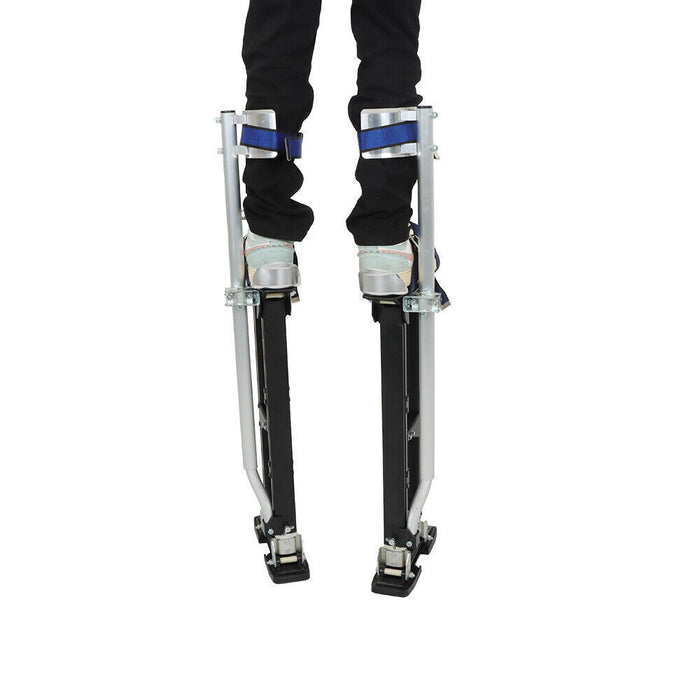 DURAFORCE 24Inch - 40Inch Aluminum Stilt Drywall Painting Stilts For Painter Taping Tools