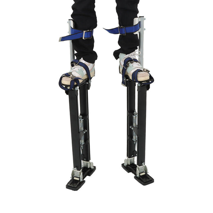 DURAFORCE 24Inch - 40Inch Aluminum Stilt Drywall Painting Stilts For Painter Taping Tools