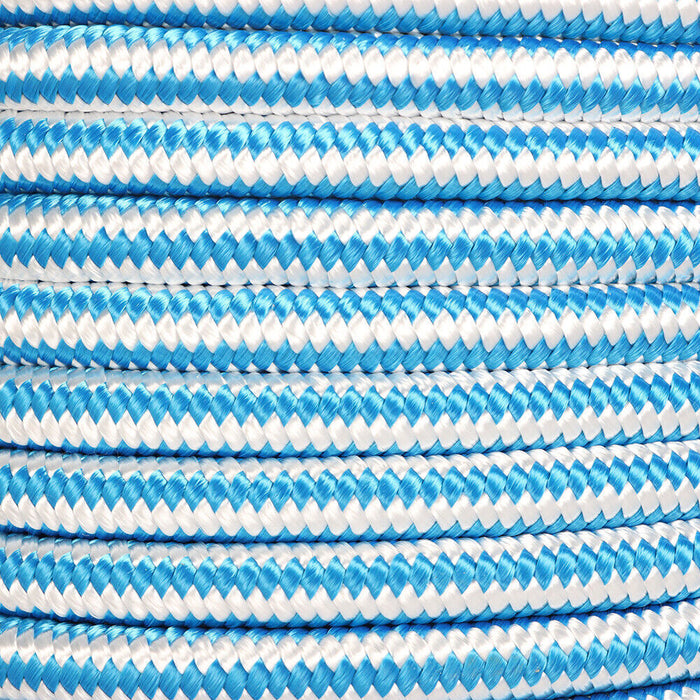 DURAFORCE 1/2" × 150' Arborist Tree Climbing Rope 16 Strand Braided Nylon Core Polyester