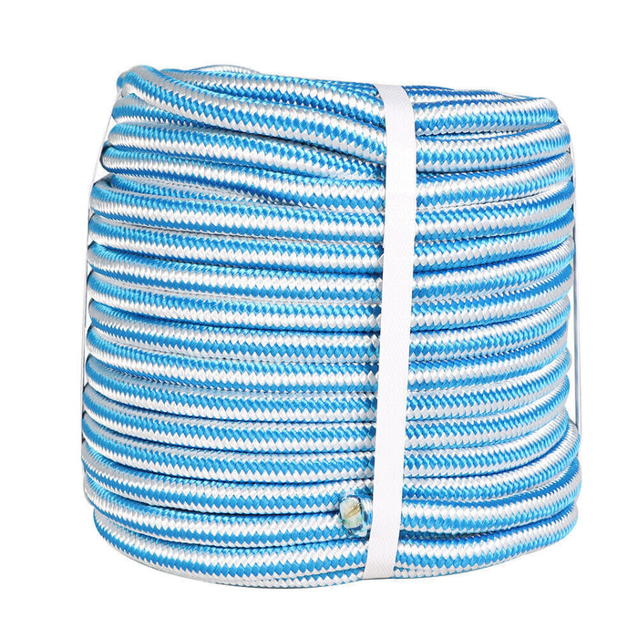 DURAFORCE 1/2" × 150' Arborist Tree Climbing Rope 16 Strand Braided Nylon Core Polyester