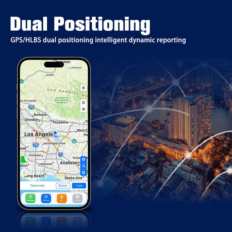DURAFORCE 4G GPS Real Time Car Tracking Device GT76-20000mAH with Strong Built-in Magnet