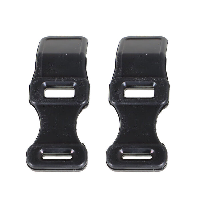 DURAFORCE 2X Rear Rack Door Rubber Straps Fits For 1990 Honda FourTrax 300 TRX300FW 4x4