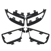 DURAFORCE Rear Black For 2010-2013 Chevy Camaro LT LS SS Tail Light Bezel Covers