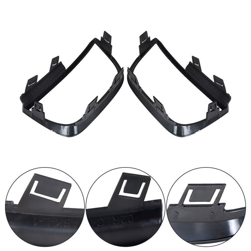 DURAFORCE Rear Black For 2010-2013 Chevy Camaro LT LS SS Tail Light Bezel Covers