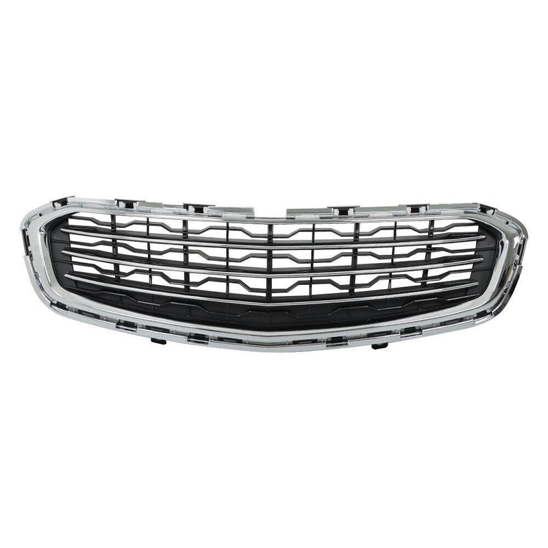 DURAFORCE Front Bumper Grille Lower Set Black Plastic For 2015 Chevrolet Cruze