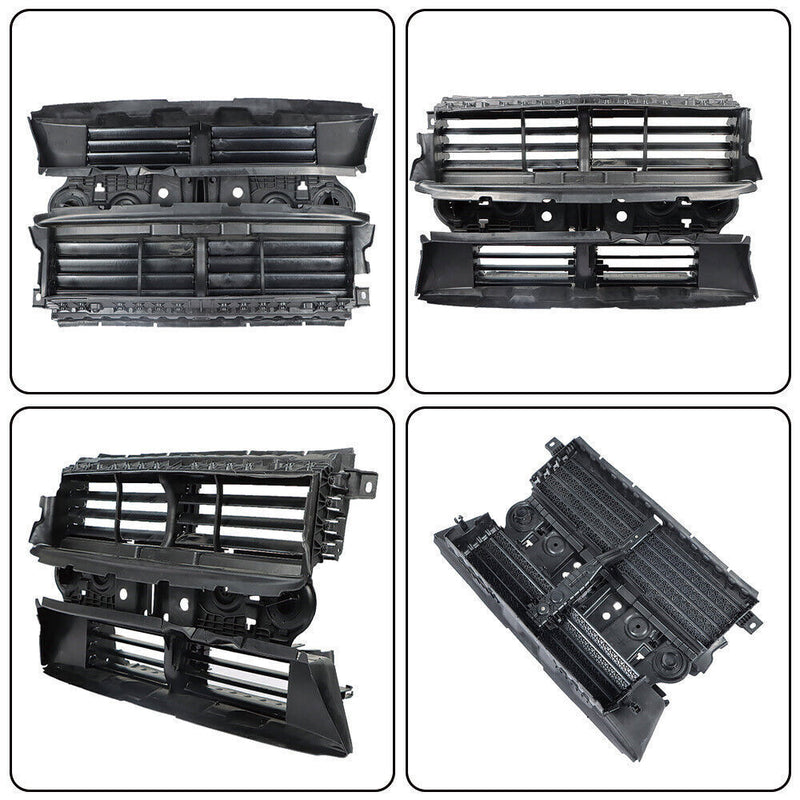 DURAFORCE Front Grille Radiator Control Shutter For 2017-2019 Ford Escape 2.5 1.5L