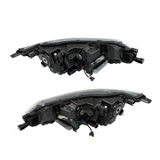 DURAFORCE Left+Right Headlight For 2020-2022 Nissan Rogue Sport Halogen Type W/LED