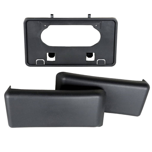 DURAFORCE Bumper Guards Pads Front + License Plate Frame Bracket For 09-14 Ford